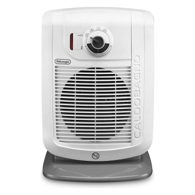 Termoventilatore De Longhi CALDOBAGNO HBC 3030 White e Grey 2000W 0114431016