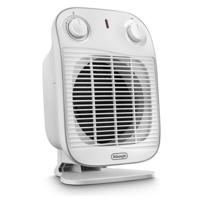 Termoventilatore ceramico silenzioso e leggero De Longhi VERTICAL EDGE HFS50A20 Bianco 2000W 0114581005