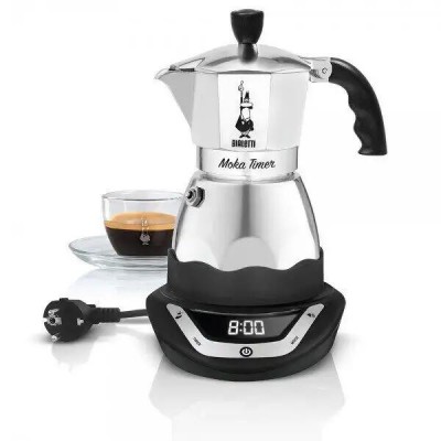 Bialetti EAsy Timer Caffettiera Elettrica 6 Tazze