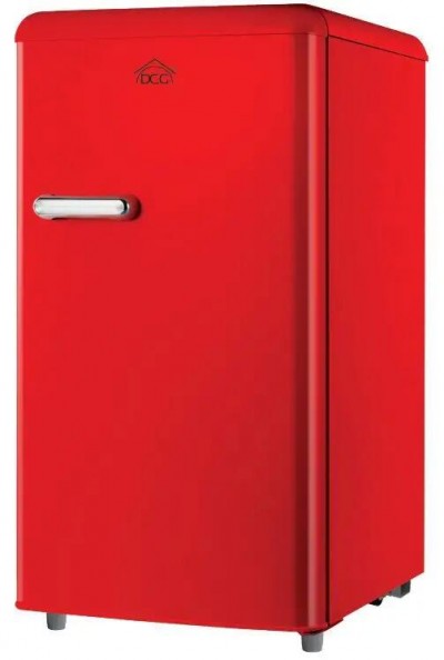 Frigorifero Libera Installazione Monoporta con celletta Freezer Classe F Altezza 79 cm Rosso DCG Eltronic MF100R