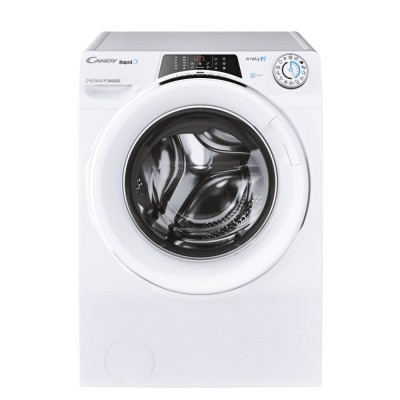 Candy RO41274DWMCE Rapido' Lavatrice Slim Profondita' 45 cm Carica Frontale Classe A Snap and Wash 7 Kg Centrifuga 1200 giri Motore Inverter BPM 