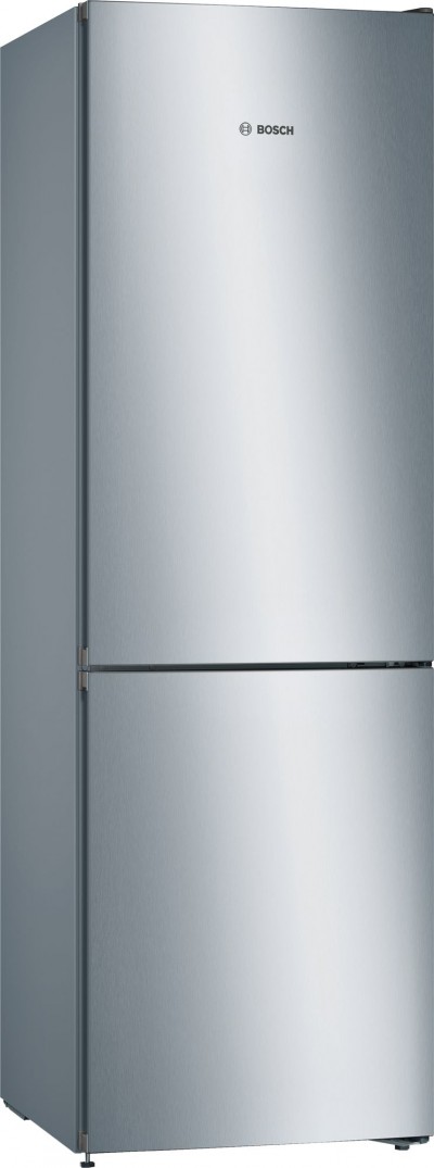 Bosch Serie 4 KGN36VLED Frigorifero Combinato da libero posizionamento No Frost Classe E 186 cm Inox look