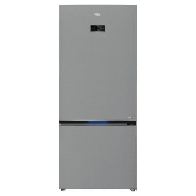 Frigorifero Combinato Libera installazione Total No Frost Classe D Altezza 187 Larghezza 78 cm Finitura Inox Beyond Beko B7RCNE595ZXPW 