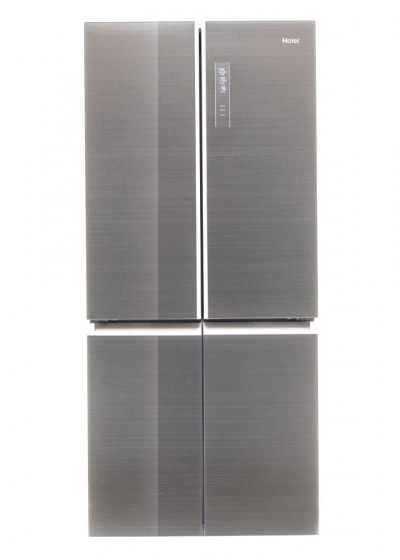 Haier HTF-508DGS7 Frigorifero side-by-side Libera installazione 4 Porte Classe F No Frost Silver  CUBE 83 SERIE 7  