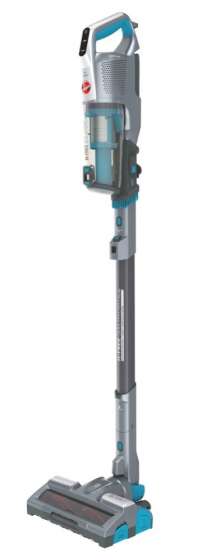 Hoover H-FREE 500 HYDRO PLUS HF522YSE 011 Aspirapolvere senza filo Grigio Senza sacchetto