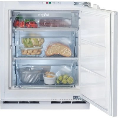 Congelatore da Incasso Sotto Top - Sottotavolo Altezza 82-89 cm Classe F Whirlpool AFB 8281