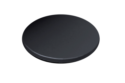 Accessorio Cover Piletta Materica diametro 125 mm Granitek Nero G40 per lavello Elleci AGCP1240