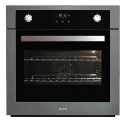 Forno da Incasso Multifunzione Elettrico Classe A+ 9 Funzioni Manopole push pull Alumetallic Blanco CHEF 1043202