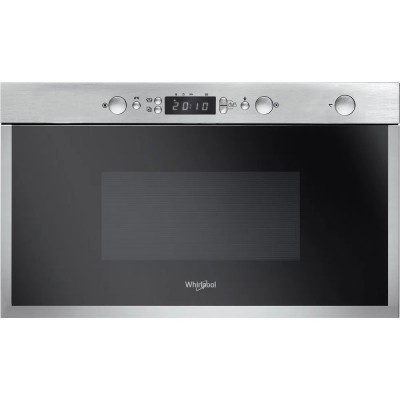 Forno Microonde da incasso 22 Litri Altezza 35 cm Inox Antimpronta Whirlpool Linea Urban AMW 4990/IX - IMABLLO NEUTRO