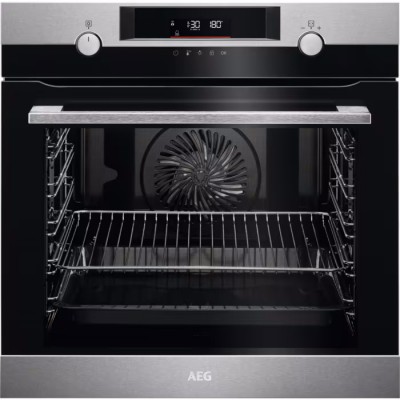 AEG BPK535270M Forno da Incasso Multifunzione Elettrico 60 cm SurroundCook Pirolitico Estetica inox antimpronta Classe A+ Serie 6000 