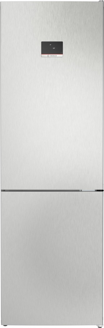 Frigo Combinato da libero posizionamento Classe D No Frost MultiAirflow  Altezza 186 cm Inox look Bosch KGN367LDF