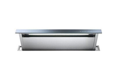 Cappa Downdraft Filotop 120 cm Acciaio Inox e Vetro Nero  Ghost 120 Filotop Foster 2451 120 - 2451120