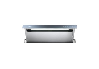 Cappa Downdraft Filotop 90 cm Acciaio Inox e Vetro Nero Ghost 90 Filotop Foster 2451 090 - 2451090