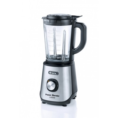 Ariete 579 Power Blender Frullatore 1200W 4 lame in acciaio inox  2 velocità + Funzione Pulse Capacità 1,5 Litri