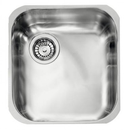 Lavello da Incasso 1 Vasca Monovasca 34 x 40 cm Sottotop Acciaio Inox satinato Piletta a Sinistra CM CINZIA SOTTOTOP 01195E.S0.01.2016 - 01195E SCSSX