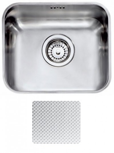 Lavello da Incasso 1 Vasca Monovasca 29 x 35 cm Sottotop Acciaio Inox antigraffio CM CINZIA SOTTOTOP 011994.X0.01.2016 - 011994 XCSSX