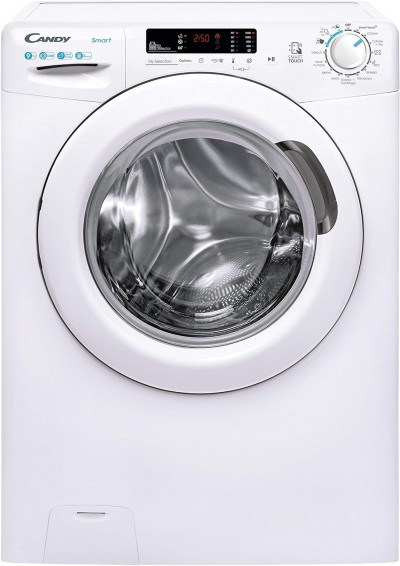 Lavatrice a carica frontale Smart Libera installazione 9 kg 1200 Giri/Min. Classe D Bianco 16 programmi Candy CS1292DE-11