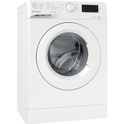 Indesit MTWSE 61251 W IT Lavatrice Carica Frontale Libera Installazione Slim 6 Kg Classe F Profondità 42,5 cm Centrifuga 1200 Giri/min