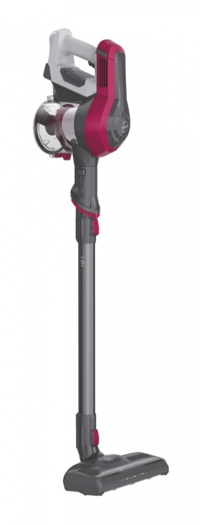 Hoover HF1 HF110P Aspirapolvere Senza Filo Senza Sacco 170 W -  0,9 Litri Luce LED Magenta