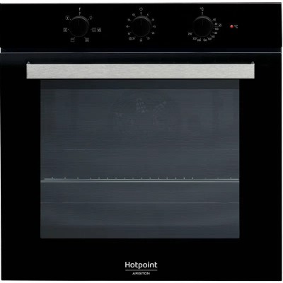 Forno da Incasso Multifunzione Elettrico 60 cm Nero Classe A Ariston Hotpoint Class 3 - FA3 530 H BL HA