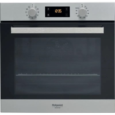 Forno da Incasso Multifunzione Elettrico 60 cm Acciaio Inox Classe A+ Guide Telescopiche Ariston Hotpoint Class 3 - FA3 841 H IX HA