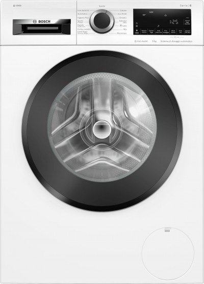 Bosch WGG244F0II Serie 6 Lavatrice Libera Installazione Carica Frontale 9 Kg Classe A Centrifuga 1400 giri/min. Hygiene Plus