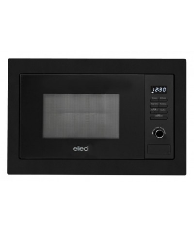 Forno Microonde da Incasso Nero Full Black Elleci PLANO MW FGSP28140WS 