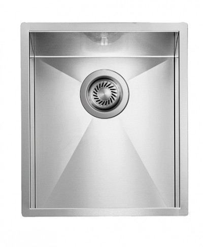 Lavello da Incasso 1 Vasca Monovasaca 39 x 45 cm profondità 5 cm Slim Acciaio Inox satinato FILOQUADRA CM 011907.X0.01.2018 - 011907XCSSP