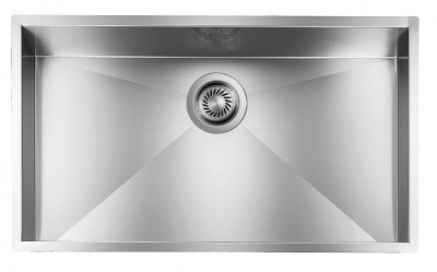 Lavello da Incasso 1 Vasca Monovasaca 77 x 45 cm Filotop Acciaio Inox satinato FILOQUADRA CM 011926.X0.01.2018 - 011926XCSSP