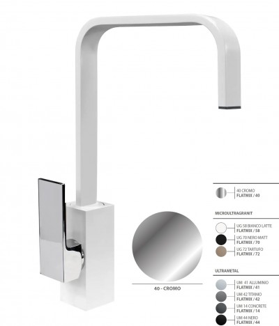 FLATMIX Miscelatore rubinetto Plados  code 40 CROMO