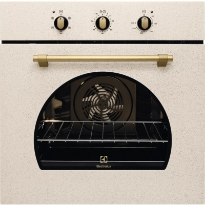 Forno da Incasso Multifunzione Elettrico 60 cm Rustico Acqua Cleaning Classe A Estetica Sabbia Serie 300 Electrolux FR53S 