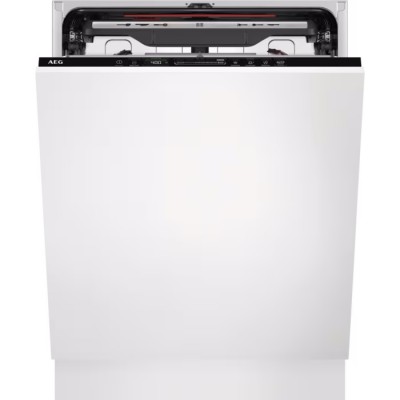 AEG FSE76727P Lavastoviglie da Incasso Scomparsa Totale Cerniere Sliding 14 Coperti Terzo Cesto Classe A Serie 7000 GlassCare 