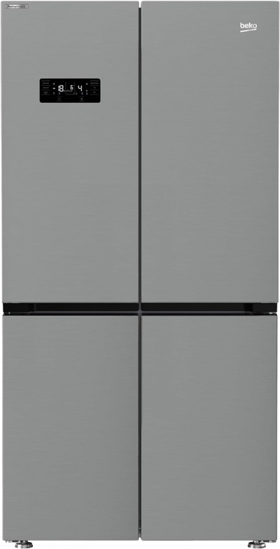 Frigorifero Libera Installazione Side by Side 4 Porte Total No-Frost Classe E Altezza 182 cm Inox Beko GN1416240XPN