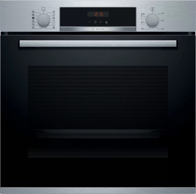 Forno da Incasso Multifunzione Elettrico con vapore Pirolitico Acciaio Inox Serie 4 Bosch HRA574BS0