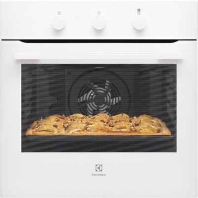 Forno da Incasso Multifunzione Elettrico 60 cm Acqua Cleaning Classe A+ Estetica Intuit bianca Serie 300 Electrolux KOHHH04W