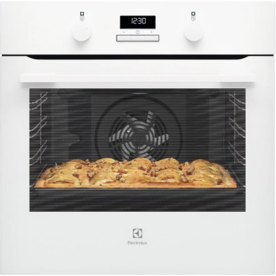 Forno da Incasso Multifunzione Elettrico 60 cm Acqua Cleaning Classe A Estetica Bianca Serie 300 Electrolux KOIGH00W