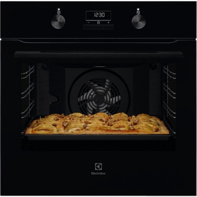 Forno da Incasso Multifunzione Elettrico 60 cm Acqua Cleaning Classe A+ Estetica Nera Serie 300 Electrolux KOIGH 04 K