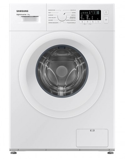 Lavatrice a carica frontale Libera Installazione  Slim 6 Kg Classe C Vapore Igienizzante 1200 Giri/min Samsung WW60A3120WE