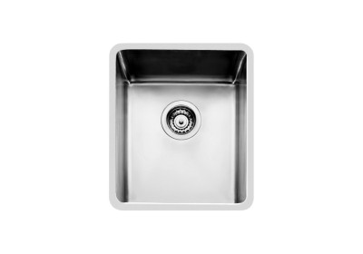 Lavello 1 Vasca Sottotop 380 x 440 mm Acciaio Inox Finitura Spazzolato Serie KE - R15 Foster 2153 850 - 2153850