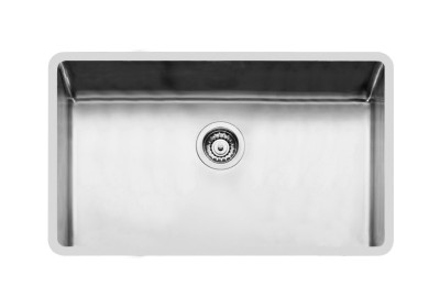 Lavello 1 Vasca Sottotop 750 x 440 mm Acciaio Inox Finitura Spazzolato Serie KE - R15 Foster 2157 850 - 2157850