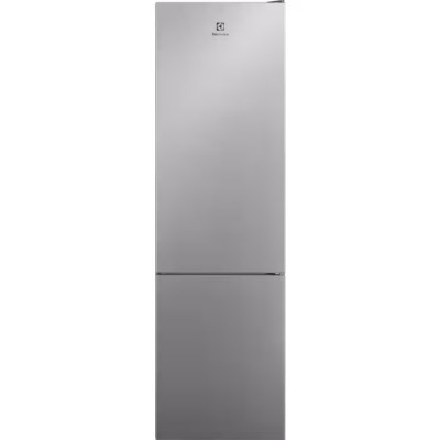 Electrolux LNT6ME36U Frigorifero Combinato Libera Installazione Total No Frost Classe E Inox Look Altezza 201 cm TwinTech Serie 600