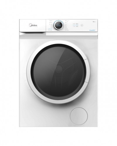 Midea MF100W80BA/W-IT Lavatrice Libera Installazione Carica Frontale 8 Kg Slim profondità 50 cm Classe A Centrifuga 1400 giri/min. 