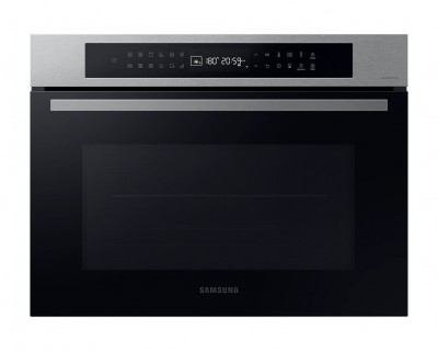 Forno a Microonde da incasso Combinato 50 Litri con Grill Altezza 45 cm Finitura Acciaio Inox Serie 4 Samsung NQ5B4363EBS