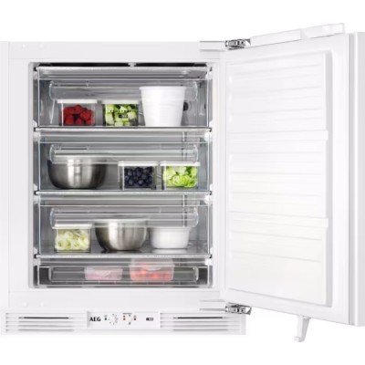 Aeg OAB6I82EF Congelatore da Incasso da Incasso Sottotavolo / Sottotop Altezza 82-89 cm Classe E Serie 5000 