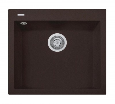 ON6010 Lavello 1 vasca Plados Serie One 60-10 code 64 ULTRAMETAL MARONE