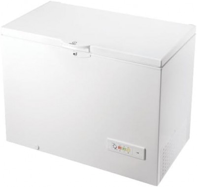 Congelatore a Pozzetto Orizzontale Classe E 315 Litri Larghezza 118 cm Bianco Indesit OS 2A 300 H 