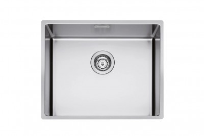 Plados MR5400 Lavello 1 Vasca senza banco rubinetteria Filotop 540 x 440 mm Acciaio Inox MAKI R SATINATO 