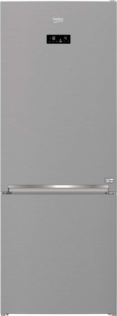 Frigorifero Combinato Libera installazione Total No Frost Classe E Altezza 192 cm Larghezza 70 cm Finitura Inox HygieneShield Beko RCNE560E40ZLXPHUN 