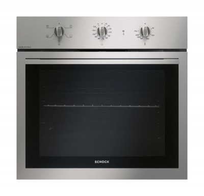 Forno da Incasso Multifunzione Elettrico 60 cm 5 Funzioni finitura Inox Cruscotto e cornice porta inox PRIMUS SCHOCK SFP52IX2