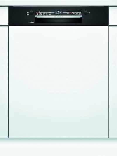 Bosch SMI2ITB33E Lavastoviglie da Incasso a con Frontalino a Vista Nero 60 cm 12 Coperti Classe E Serie 2